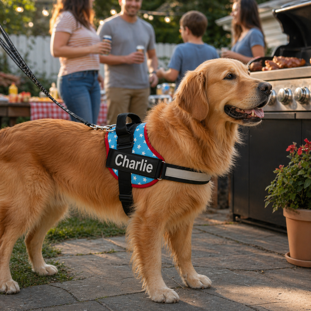 The Hound Halo – Personalized Dog Harness