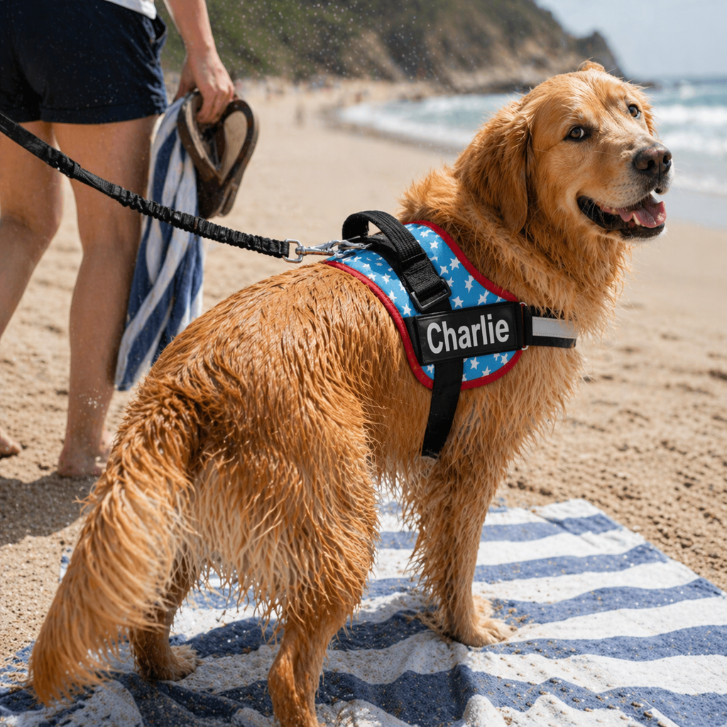 The Hound Halo – Personalized Dog Harness