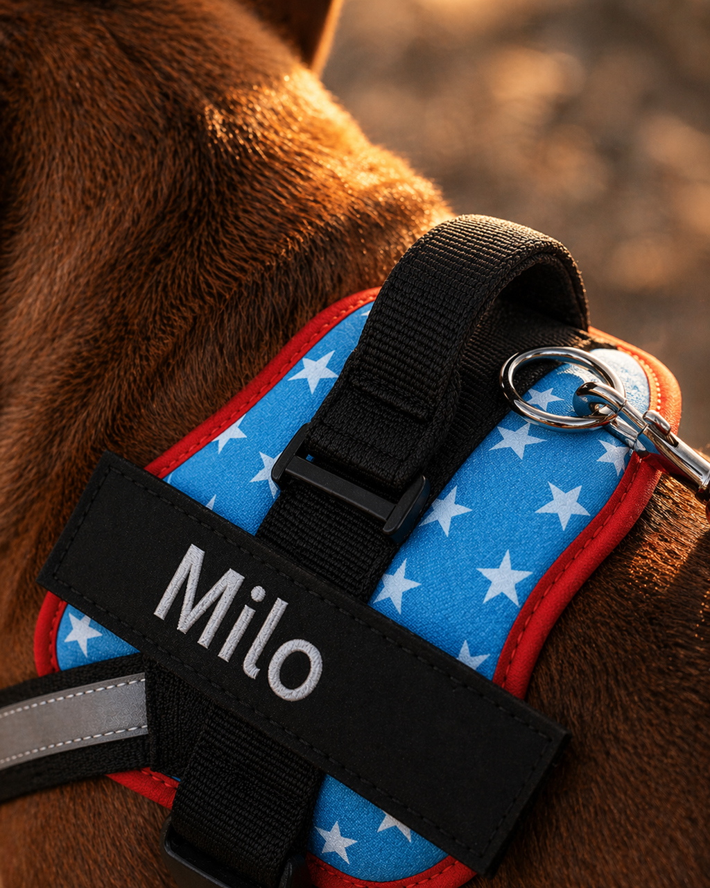The Hound Halo – Personalized Dog Harness