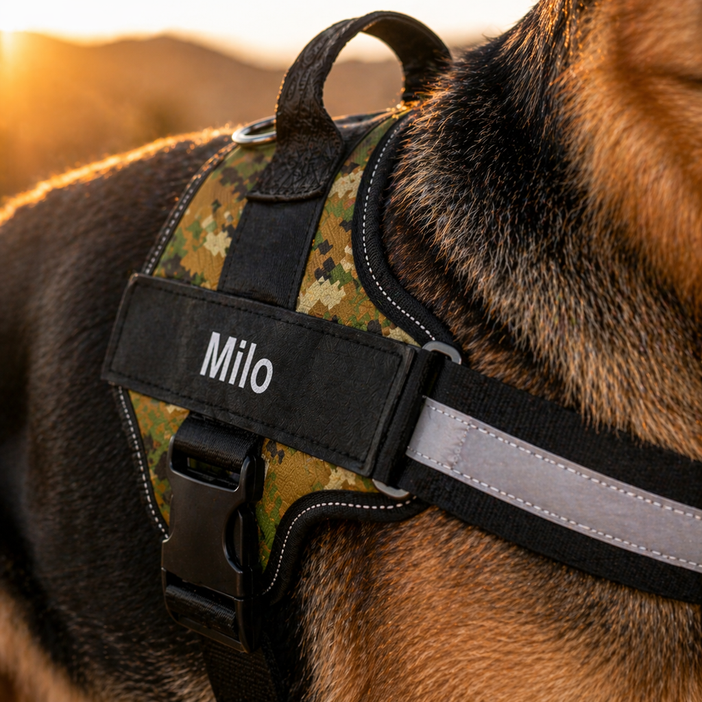 The Hound Halo – Personalized Dog Harness