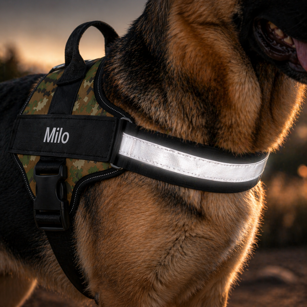The Hound Halo – Personalized Dog Harness