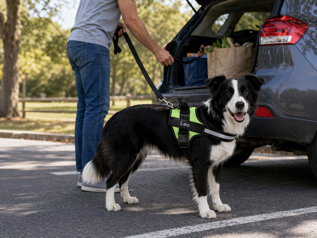 The Hound Halo – Personalized Dog Harness