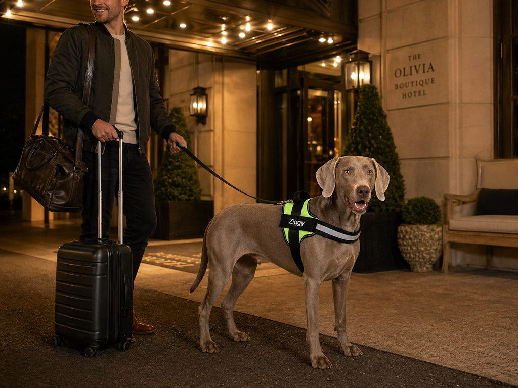 The Hound Halo – Personalized Dog Harness