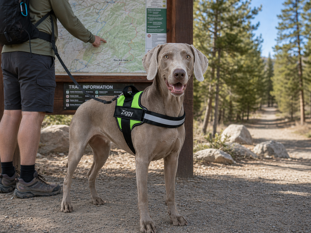 The Hound Halo – Personalized Dog Harness