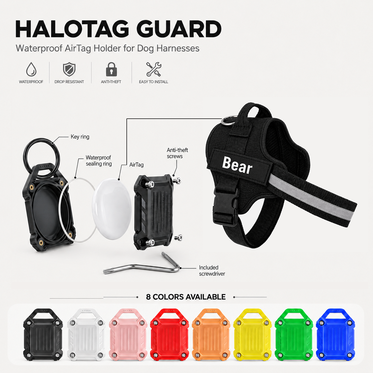 Air Tag Halo Guard
