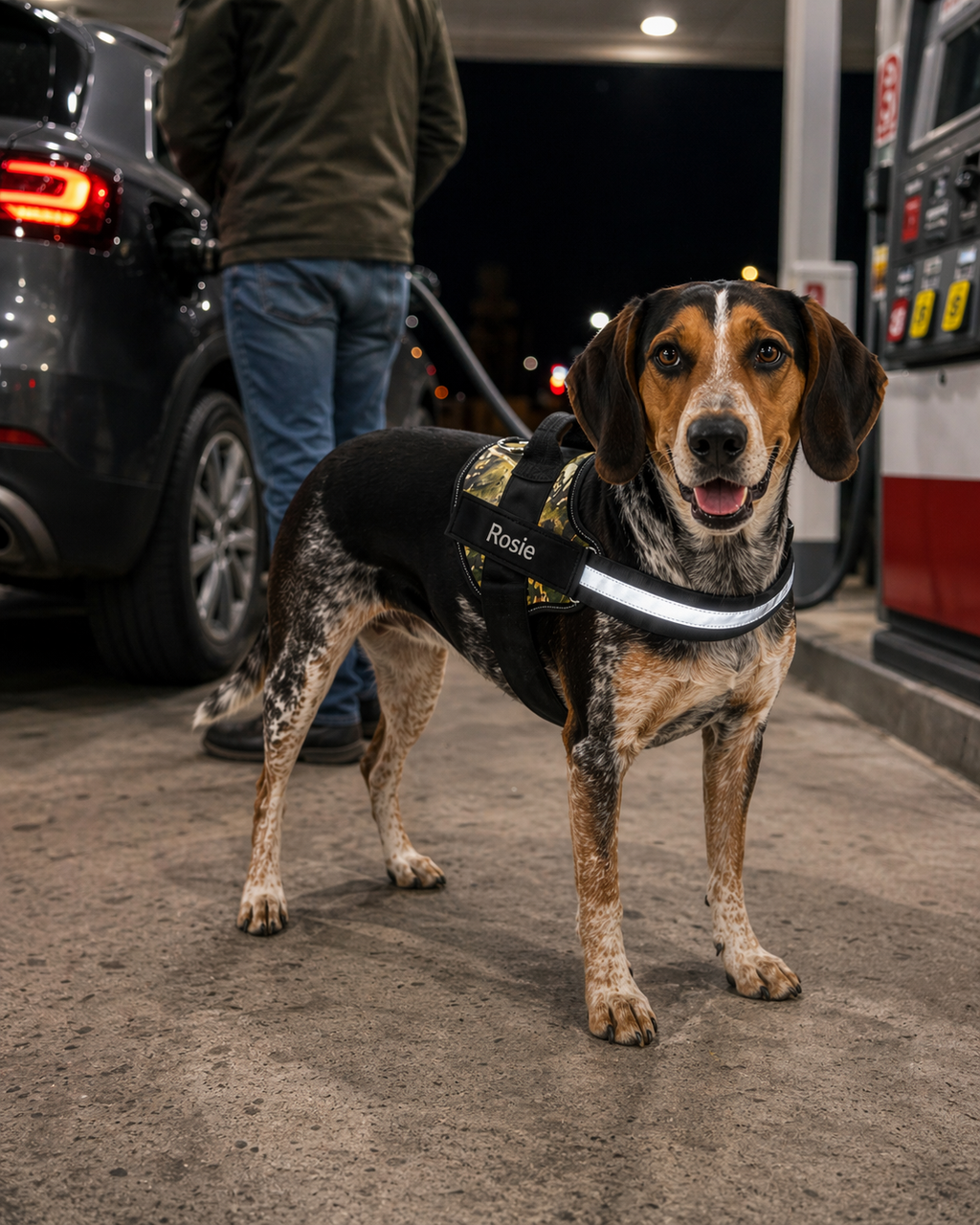 The Hound Halo – Personalized Dog Harness