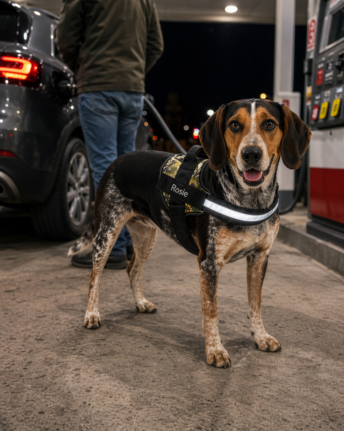 The Hound Halo – Personalized Dog Harness