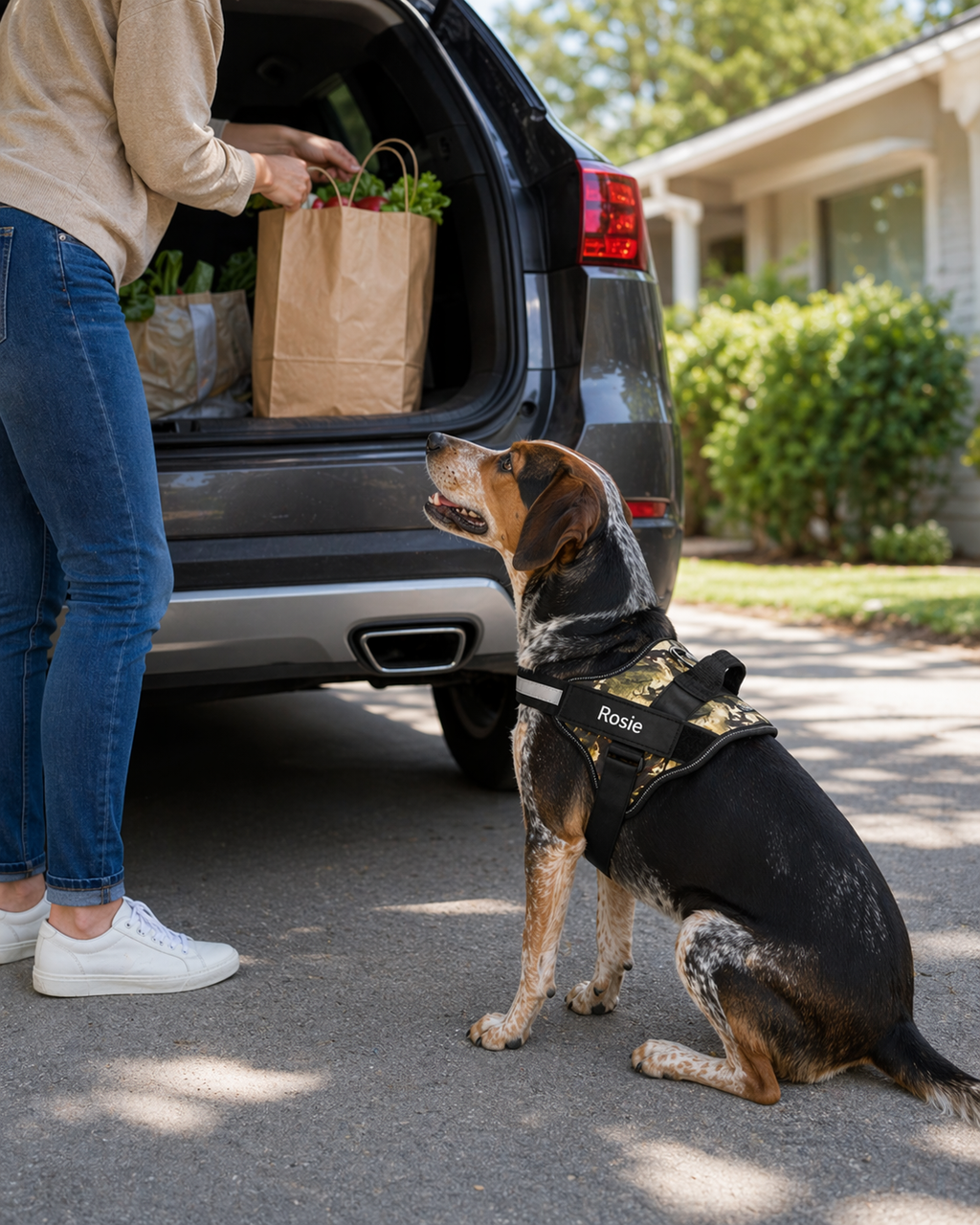 The Hound Halo – Personalized Dog Harness
