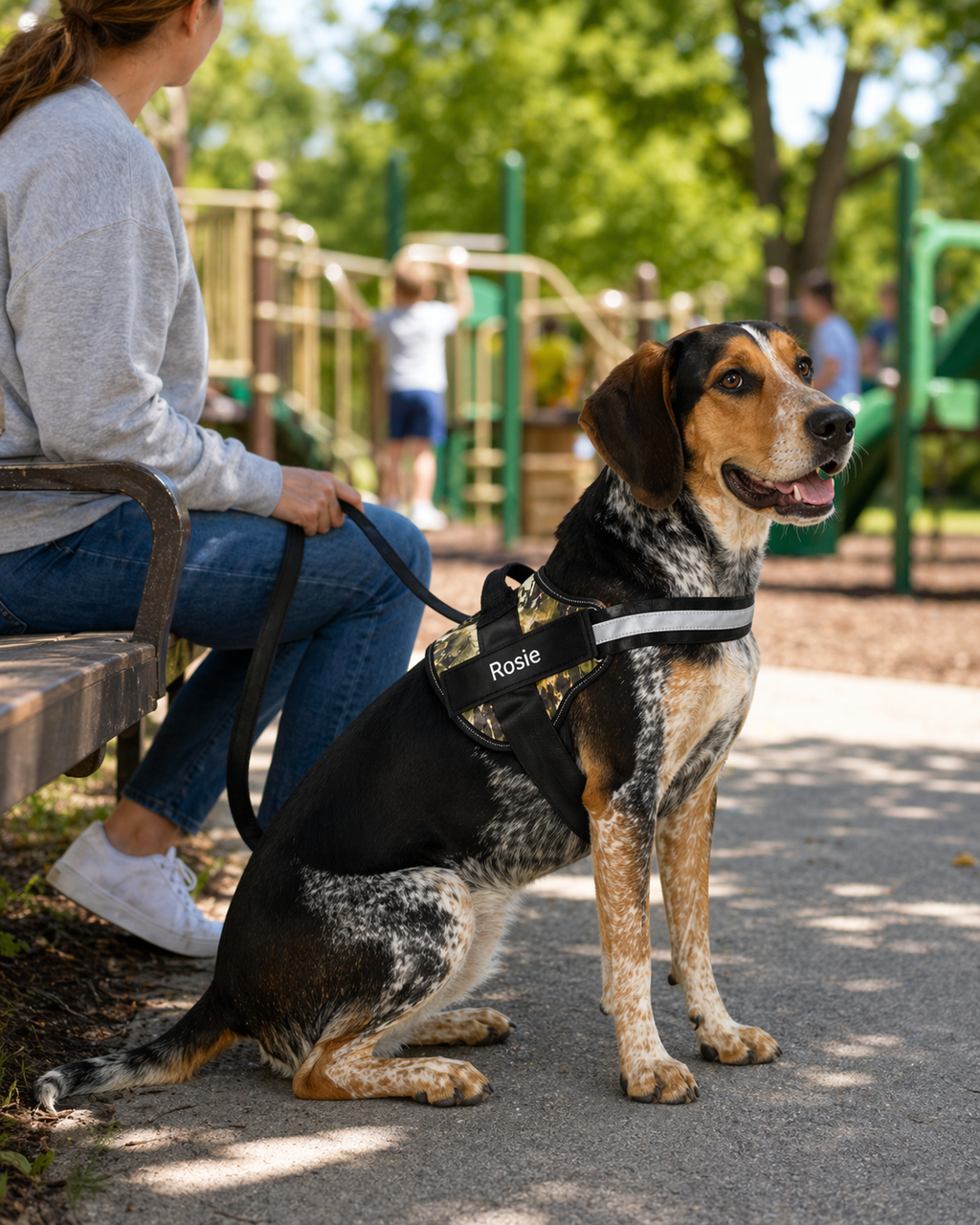 The Hound Halo – Personalized Dog Harness