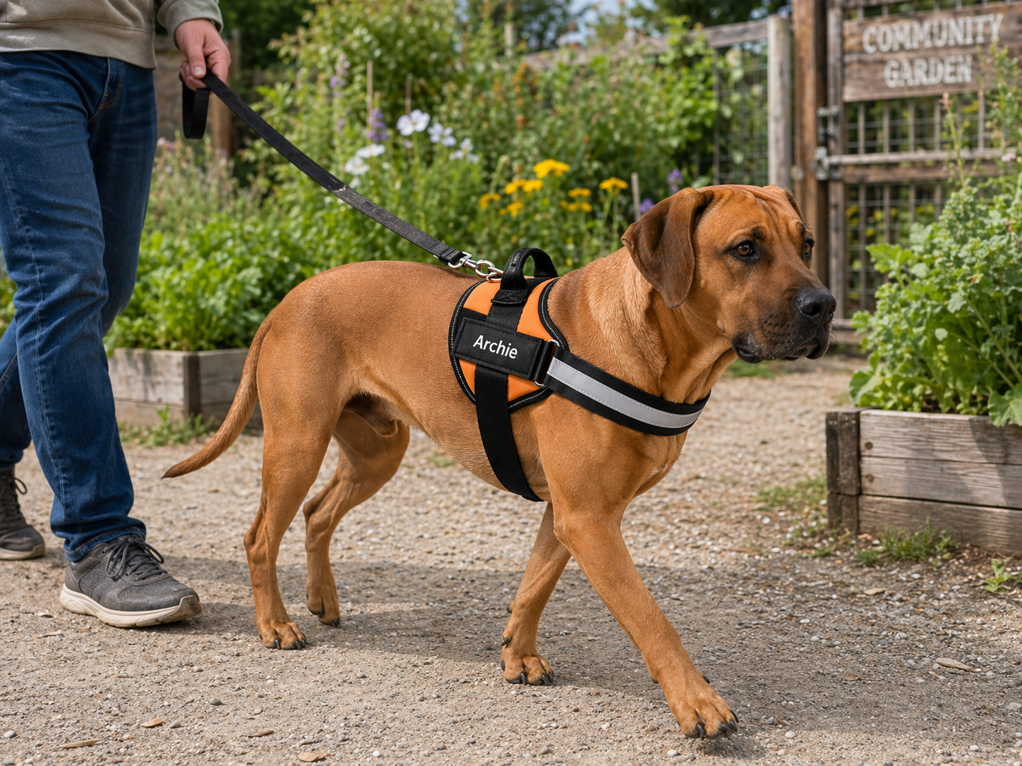 The Hound Halo – Personalized Dog Harness