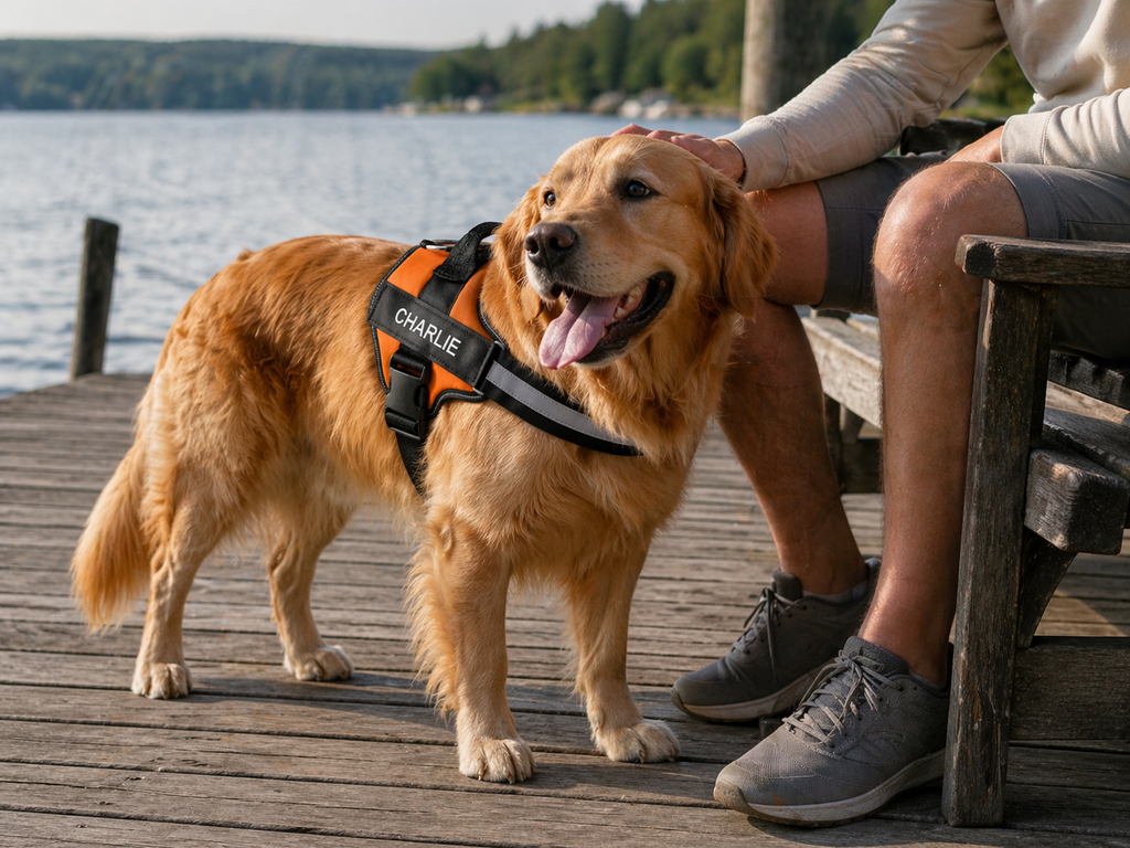 The Hound Halo – Personalized Dog Harness