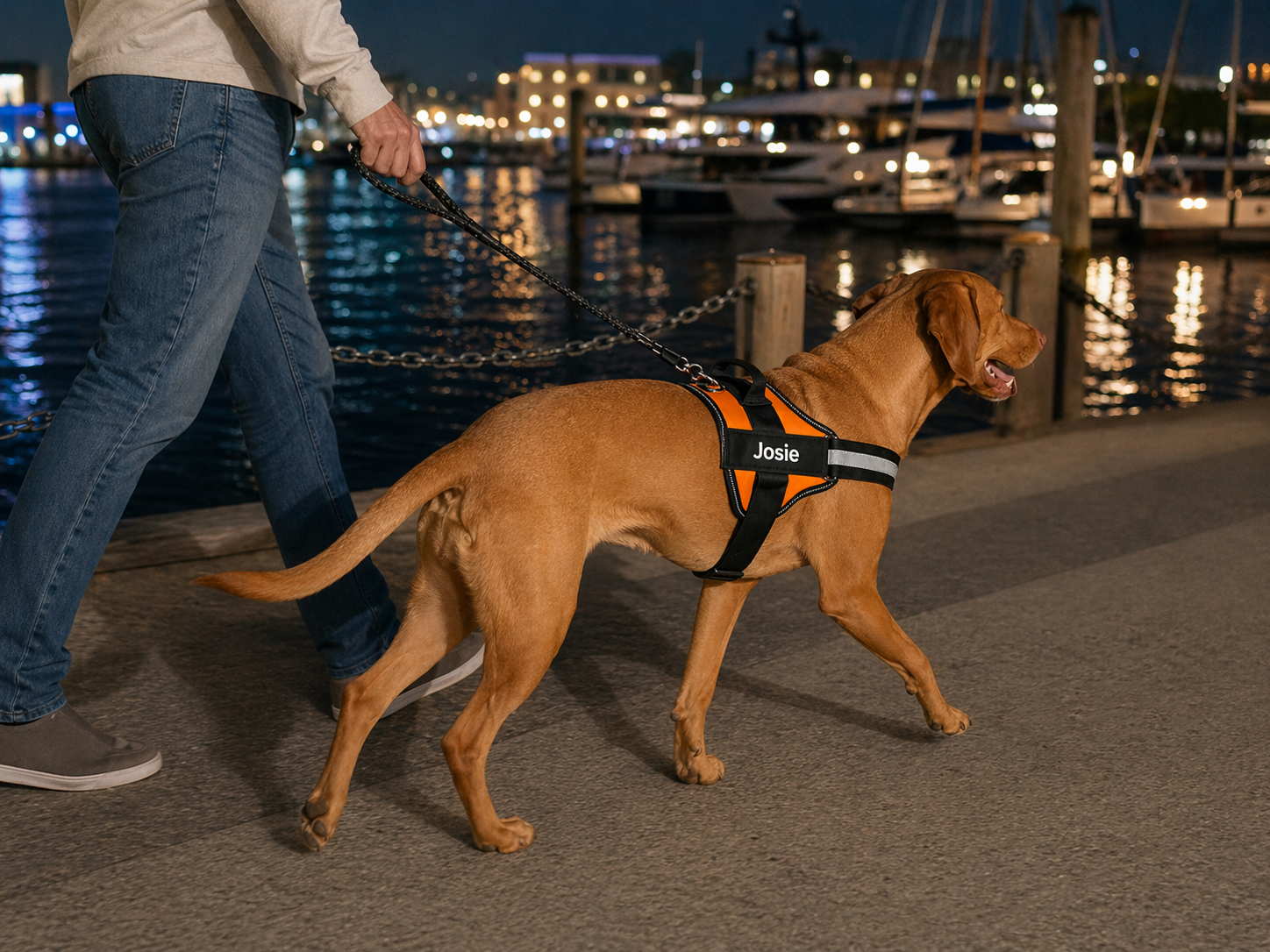 The Hound Halo – Personalized Dog Harness
