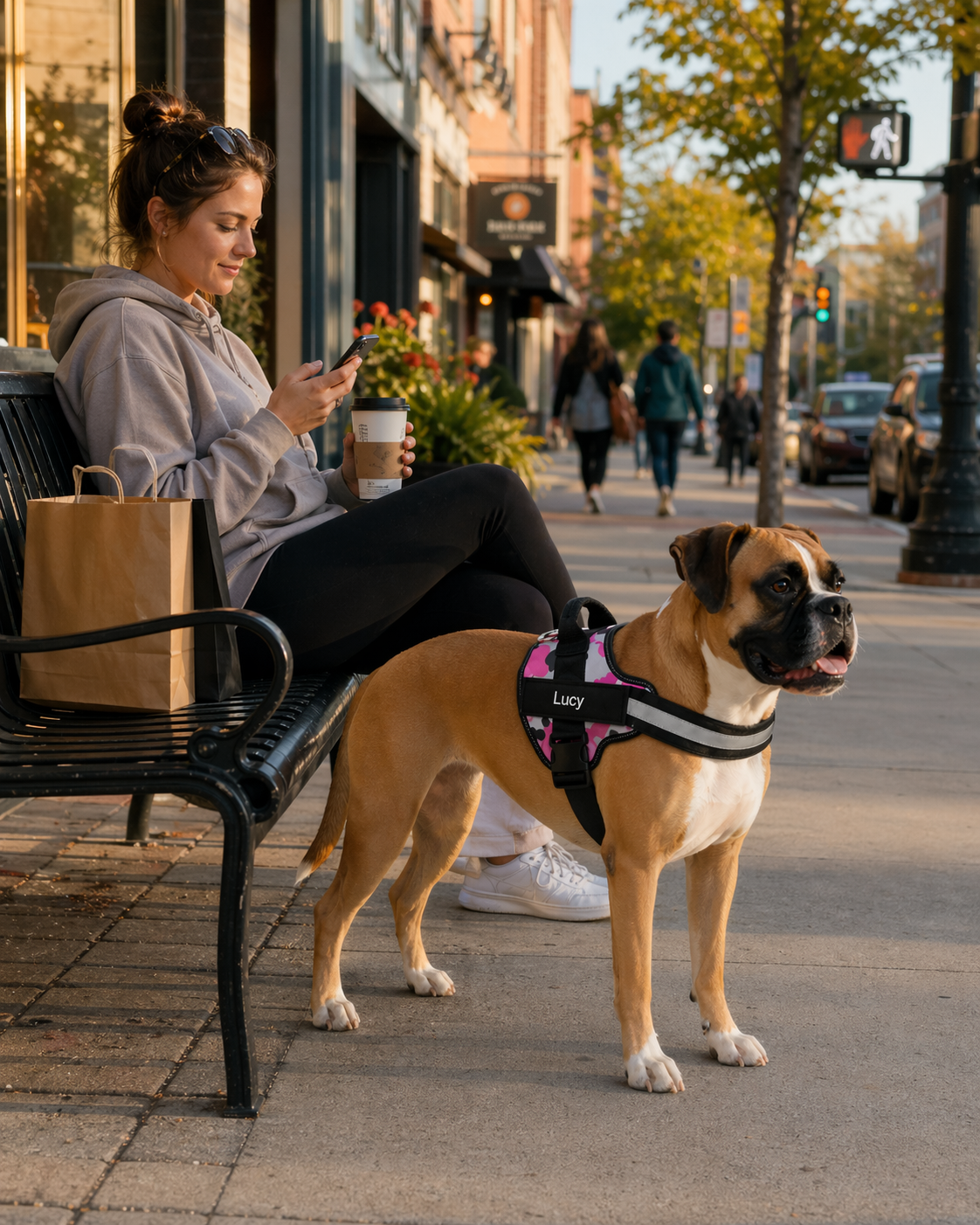 The Hound Halo – Personalized Dog Harness