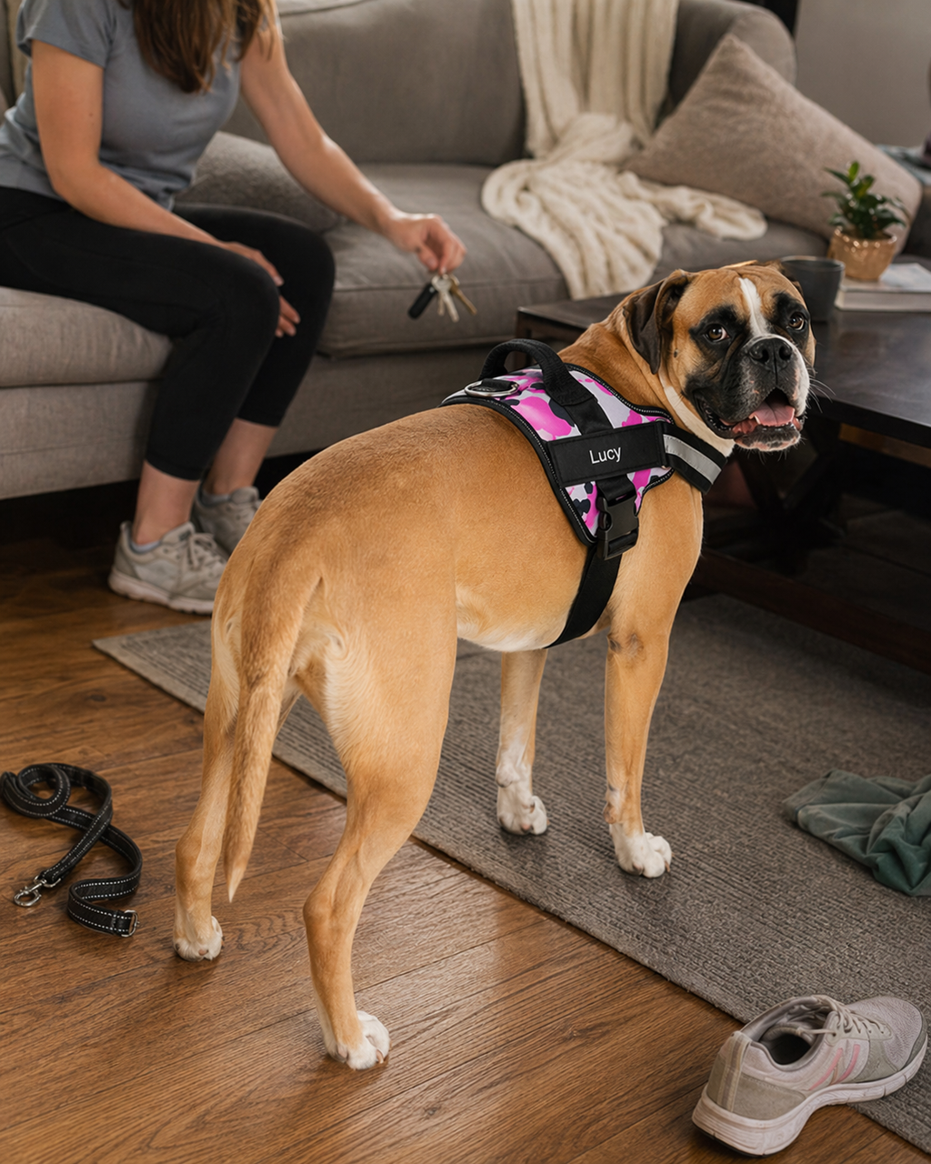 The Hound Halo – Personalized Dog Harness