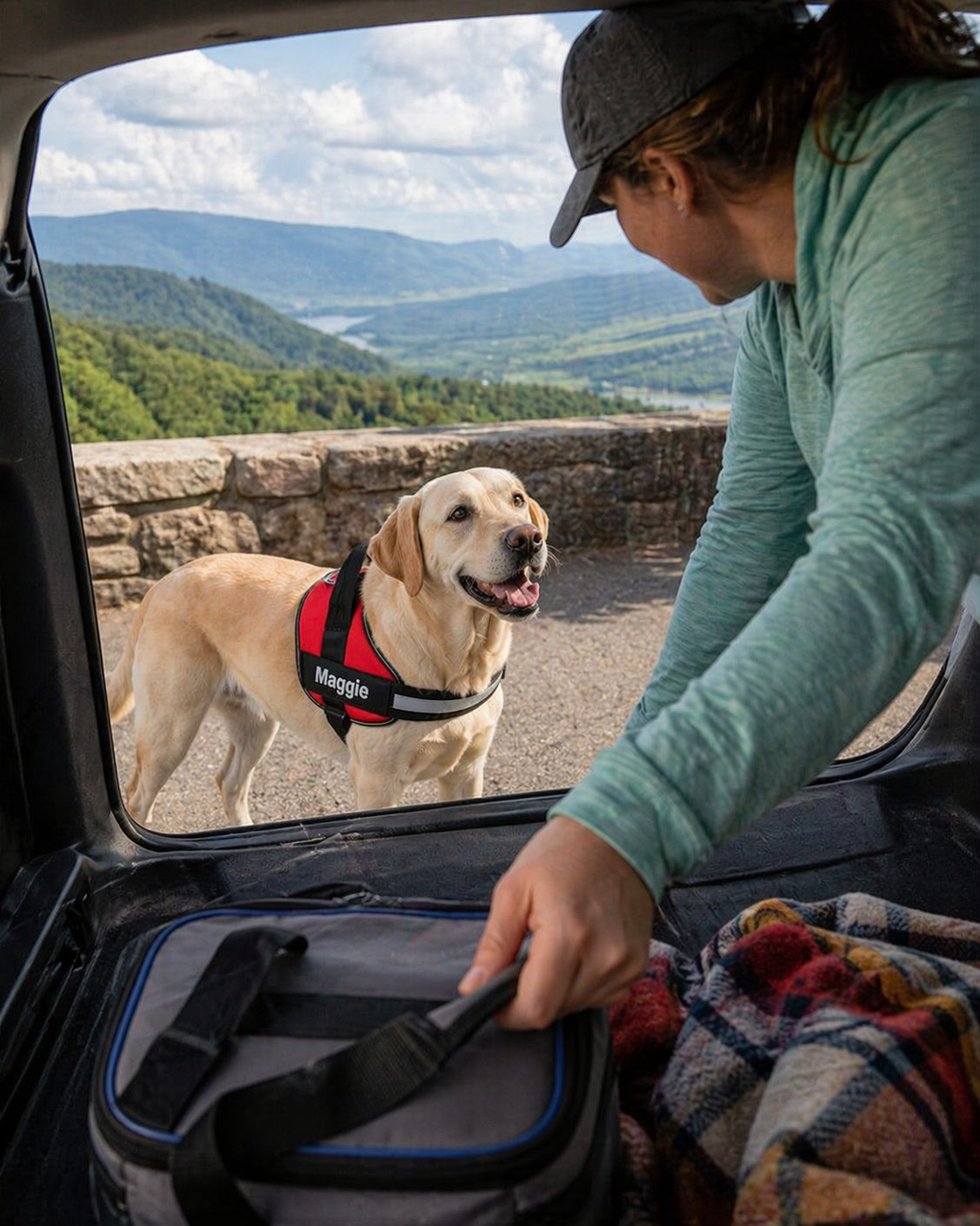 The Hound Halo – Personalized Dog Harness