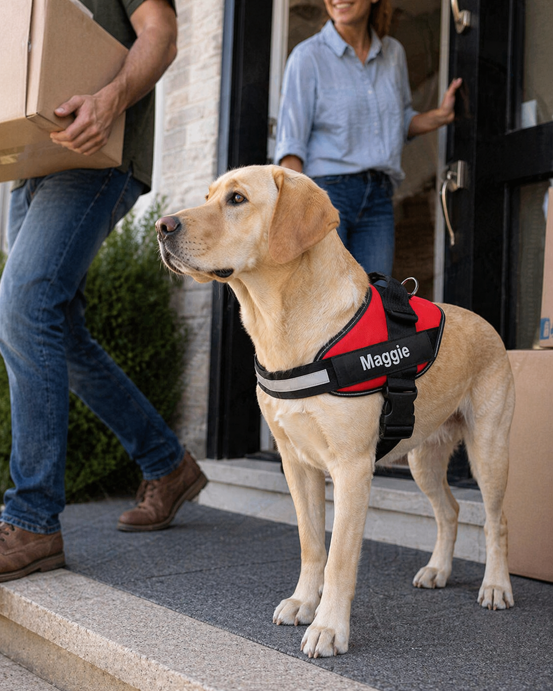The Hound Halo – Personalized Dog Harness
