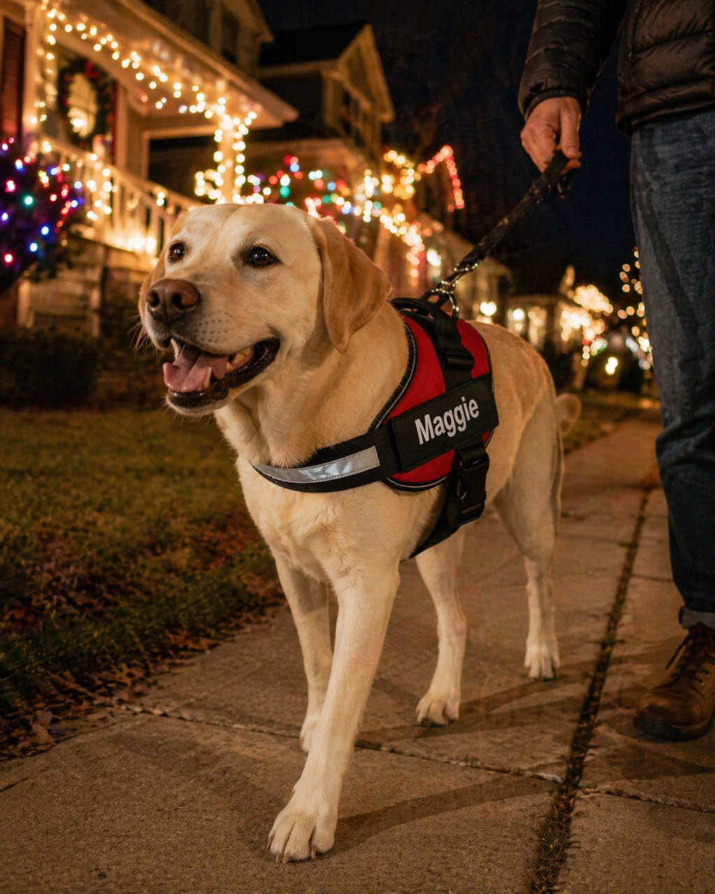 The Hound Halo – Personalized Dog Harness