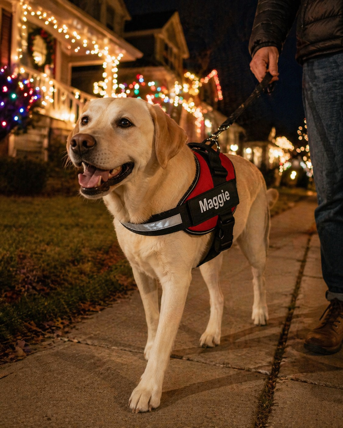 The Hound Halo – Personalized Dog Harness