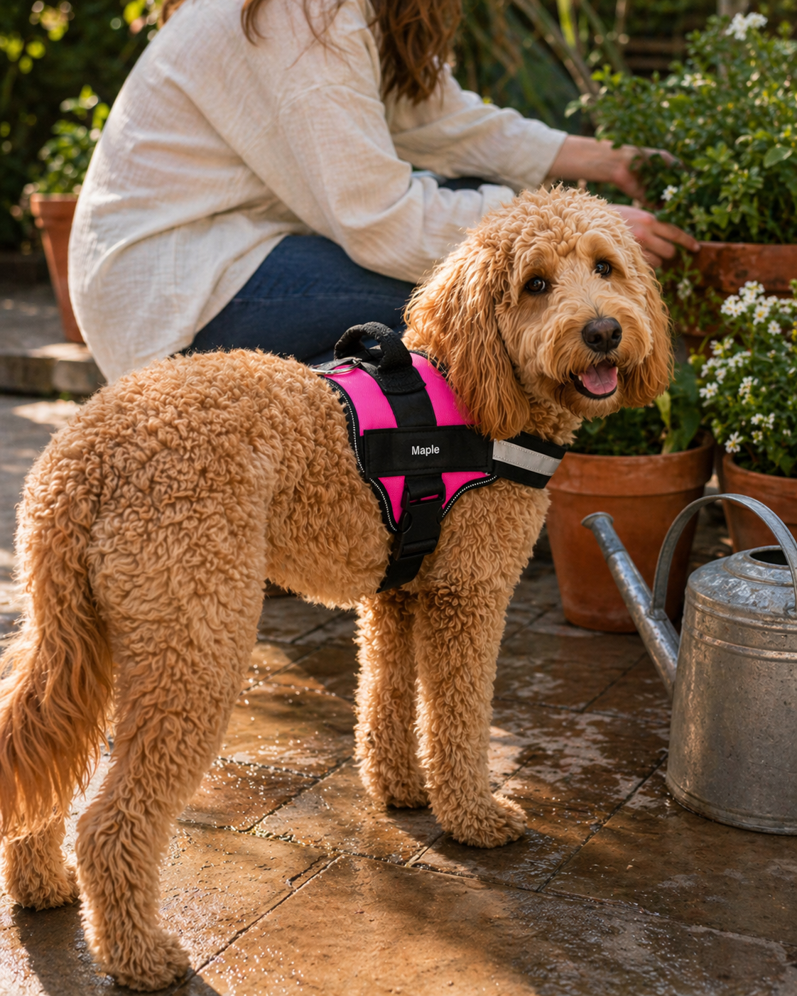 The Hound Halo – Personalized Dog Harness