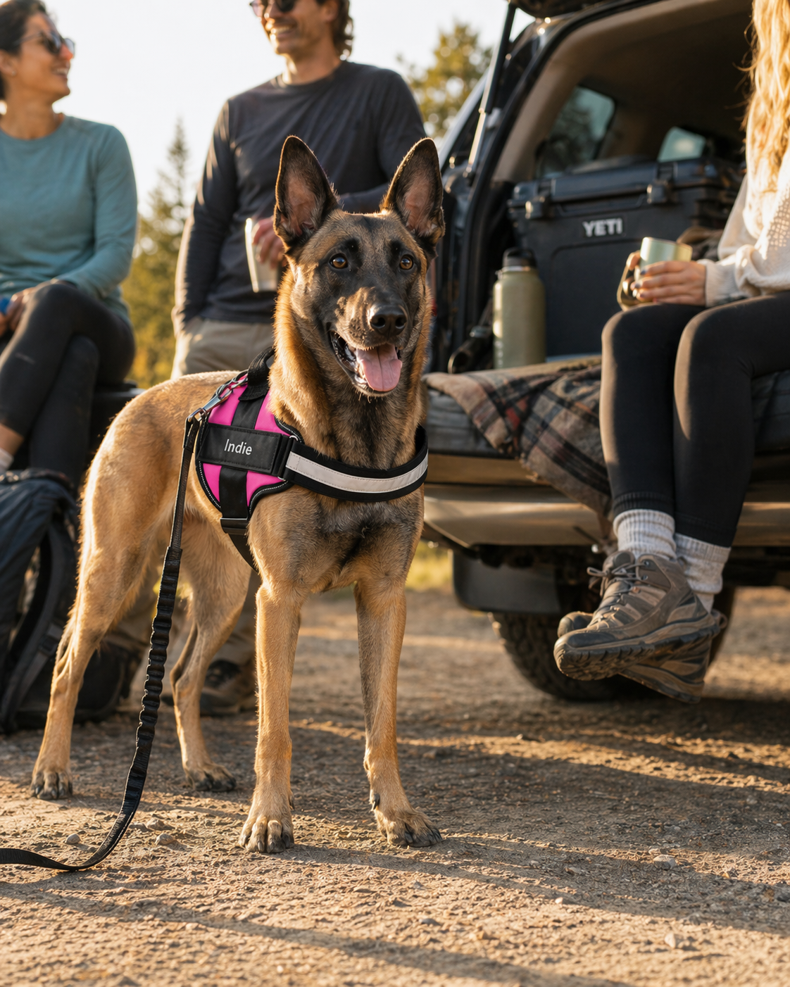 The Hound Halo – Personalized Dog Harness