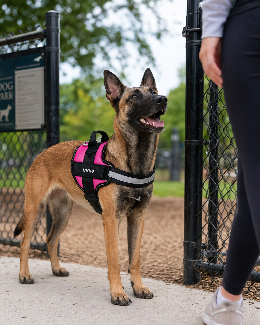 The Hound Halo – Personalized Dog Harness