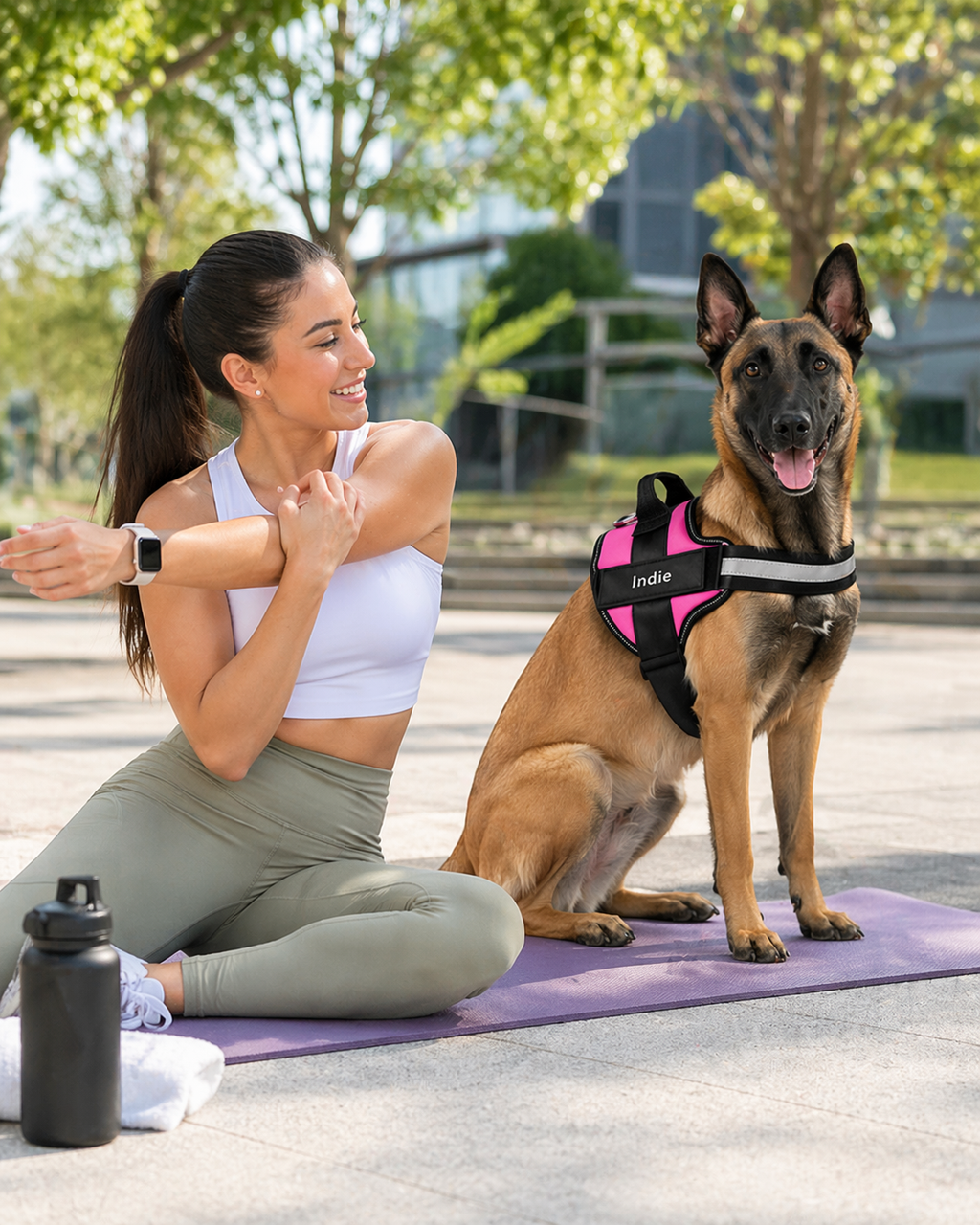 The Hound Halo – Personalized Dog Harness